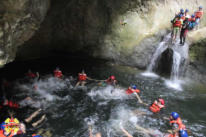Caminata al cañón de las orquídeas en Jalcomulco, Veracruz